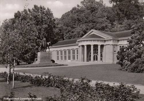 Postkarte stuttgart bad - postkarte,
