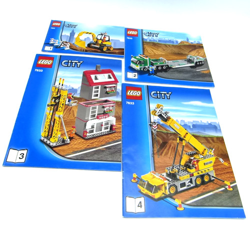 Lego city bauanleitung 7633 - city,