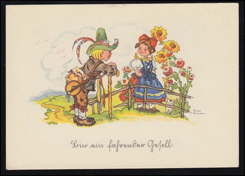 Karikatur kinder liesel - kinder,