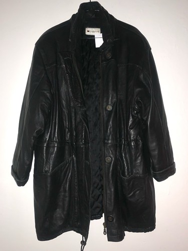 Vintage lederjacke aus - vintage,