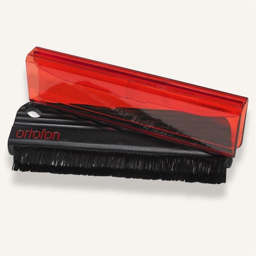 Ortofon red record - red, brush