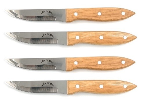 4er jim beam steakmesser set - 4er,