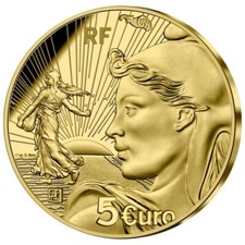 Goldmünze Die Säerin 20