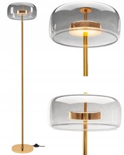 Stehlampe Gold Modern Metall