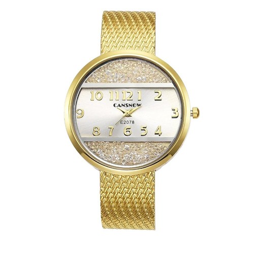 Edle spangenuhr damen gold - spangenuhr,