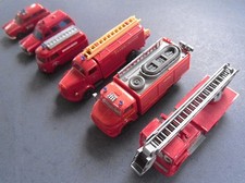 WIKING FEUERWEHR Konvolut / Sammlung 70er Jahre  -  FALCK Brandvæsen Dänemark