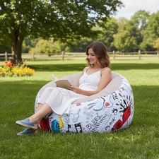 Portable Inflatable Bean Bag
