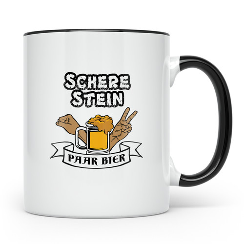 Bier tasse paar motiv - motiv,