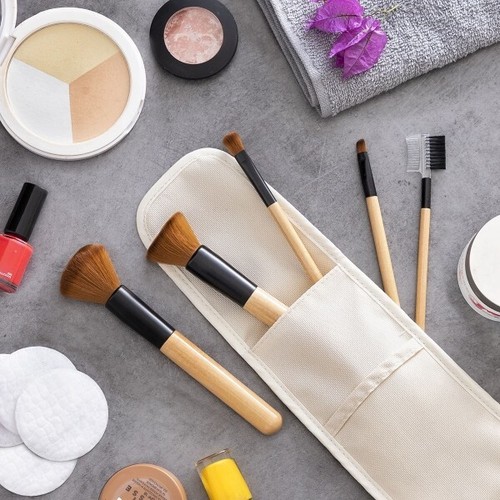 Set schminkpinsel aus holz mit - set,