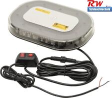 LED Leuchtbalken 90W, orange, Lichtbalken, 250x173mm, 26 Blinkmuster, Kramp