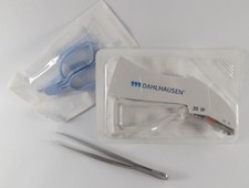 Hautklammer-Set Wundklammergerät Klammerentferner Chirurgische Pinzette