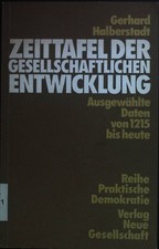Zeittafel der gesellschaftlichen Entwicklung : ausgew. Daten von 1215 bis heute.