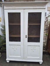 Antike Vitrine Weichholz