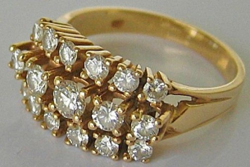 Ring mit brillant brillanten - brillant,