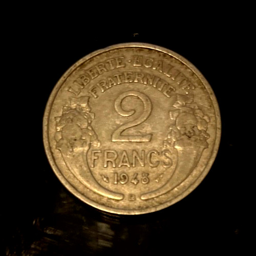2 franc frankreich - franc,