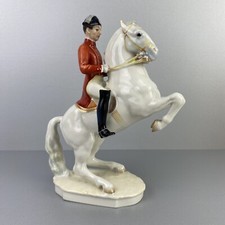 Hübsche Porzellan-Figur "Reiter" v. Lorenz Hutschenreuther, Kunstabteilung Selb