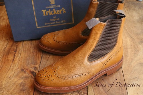 Tricker braun genarbtes - braun,