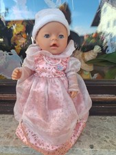 Baby Born Puppe mit Schlafaugen und Zubehör -liebevoll ausgestattet.