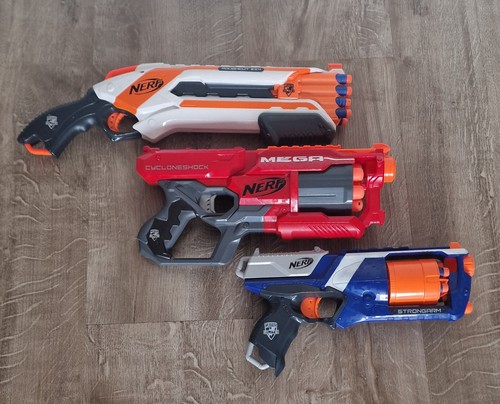 Nerf 3er set waffen - waffen, pistole
