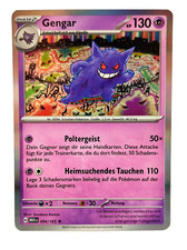 Pokemon Karte: Gengar Holo 094/165 Pokemon 151 MEW Deutsch NM