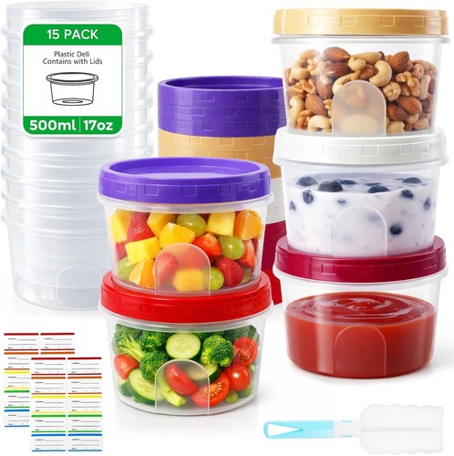 15er set 500ml gefrierdosen - 15er,