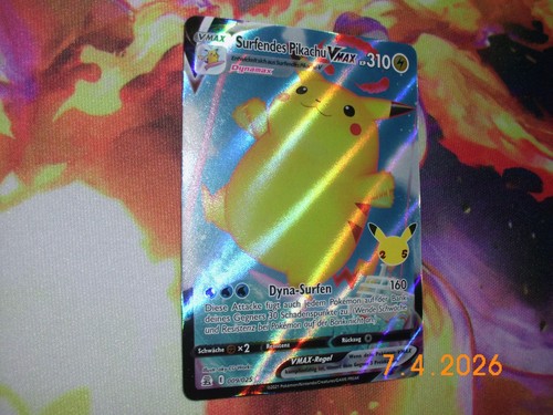 Pokemon surfendes pikachu vmax - surfendes,