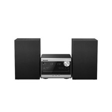 Panasonic Kompaktanlage SC-PM272EG-S silber Bluetooth, USB, CD, DAB+,UKW-Radio