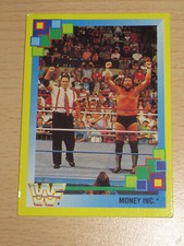 Merlin Collections Nummer 130 Money Inc. Sammelkarten WWF WWE Wrestling 1993