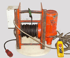 Elektroseilwinde HADEF Liftboy 43/86 1.000 kg Winde Elektro Seilwinde mit Mangel