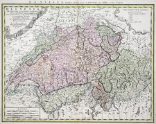 Schweiz Original Kupferstich