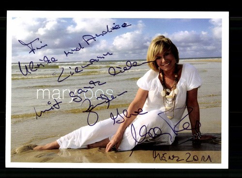 Mary roos autogrammkarte - mary,