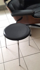 Design Hocker ARNE JACOBSEN 3170 für FRITZ HANSEN 1950er 3-Bein stool Denmark