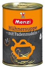 Menzi Hühner Suppe mit