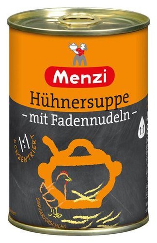 Menzi hühner suppe mit - menzi,