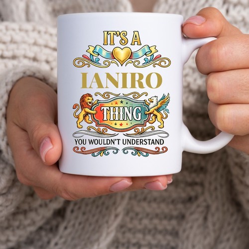 Ianiro familie nachname tasse - ianiro,