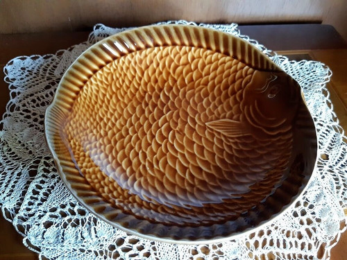 Fisch schale aus - aus, von