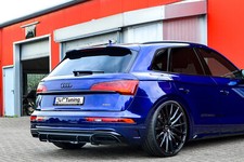 Gefräster Heckdiffusor Heckansatz Splitter aus ABS für Audi Q5 FYB mit S-Line