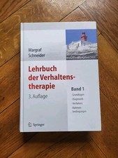 Lehrbuch Der Verhaltenstherapie Band 1, 3. Aufl. 