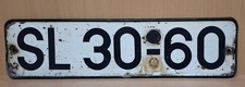 Altes original DDR KFZ Kennzeichen Leipzig Nummernschild Schild Blechschild