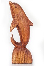 Dekofigur delfin stehend cm - dekofigur,