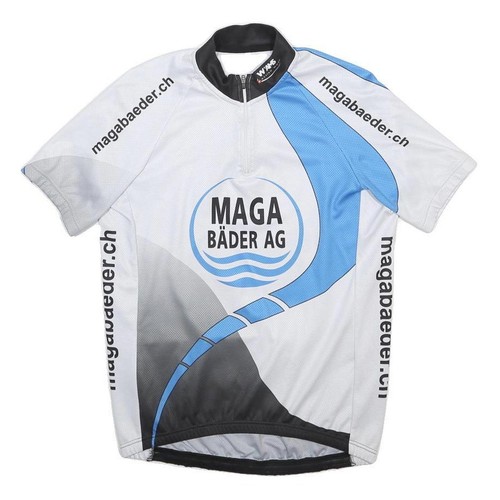 Herren sport radtrikot - radtrikot, weiß