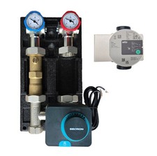 Mini Pumpengruppe gemischt Seltron Mischermotor DN25 (1") optional mit Wilo  