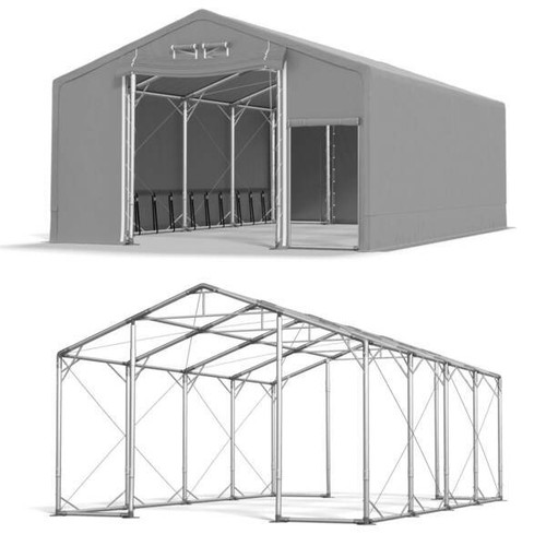 Lagerzelt 5x8x3m industriezelt - 5x8x3m,