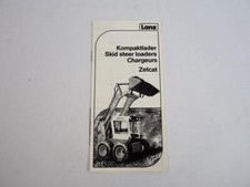 Prospekt Lanz Zetcat 20 27 30 40 R41 50 R50 60 60Bull Technische Daten 1984