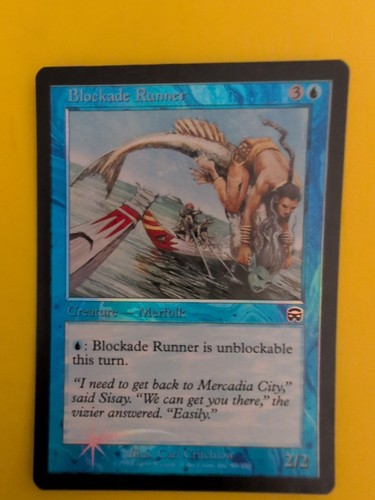 Blockade runner merfolk - blockade, runner.