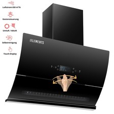 KB ELEMENTS Dunstabzugshaube 60 cm, 650 m³/h, Touch- und Gestensteuerung