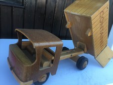 DDR VEB Container antik Holz