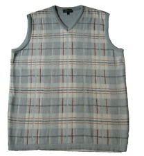 Claudio Campione Herren Strickweste 60% Wolle Made in Italy Gr.L sehr gut