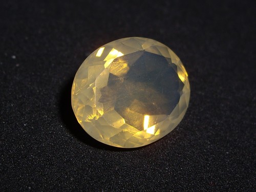 Feueropal oval facettiert - feueropal,