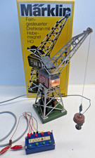 Märklin 7051 H0 Drehkran mit Hebemagnet, Schaltpult und Anleitung geprüft in OVP